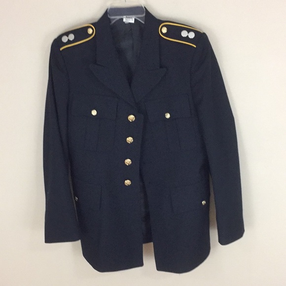 Defense Logistics Agency Army Blue Jacket 450 Coat Size 38RC - Picture 1 of 13